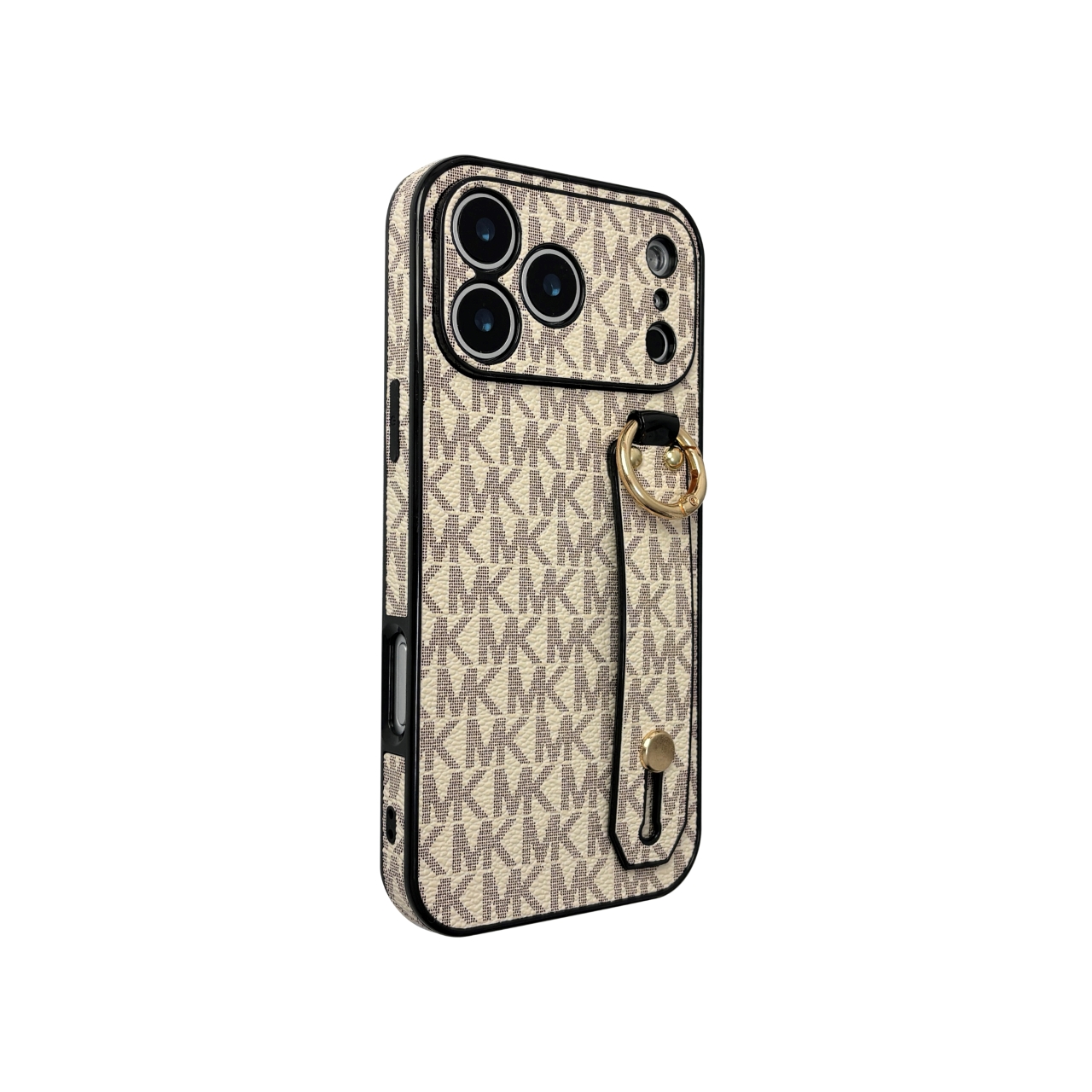 Wristband Phone Case Designer iphone 17 Pro Max Fine hole side adhesive Case for iphone 16 ProMax 15 Fashion Niche designer Cover iPhone17 17ProMax lychee grain Cases