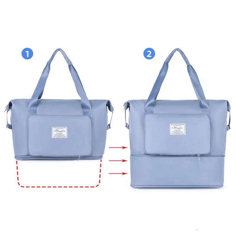 Large Capacity Expanding Bags Luggage Organizer Handbag Waterproof Portable Foldable Travel Clothes Storage Bag New Y260225