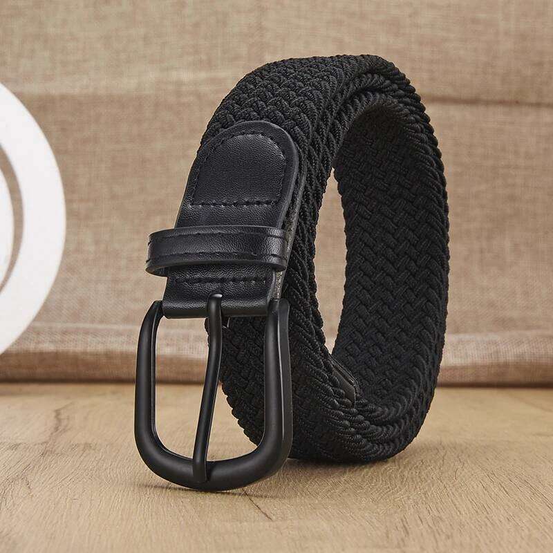 Casual Woven Elastic For Outdoor Rock Climbing Training Work Men'S Fashion Women'S Paired With Jeans Belt Y260225