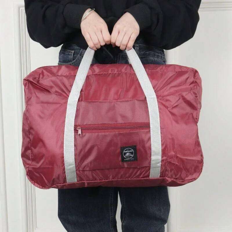 Foldable Travel Duffel Airlines Carry on Bag for Women and Girls Lightweight Large Capacity Sports Trip Overnight Y260225