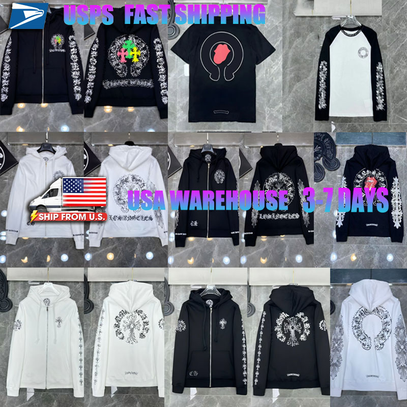 Designer Hoodies Chrome hoodie Men Clothing Winter Streetwear For Men Hoodie Designer Hoodie Cardigan Designer Mens hoody Long Sleeve C07