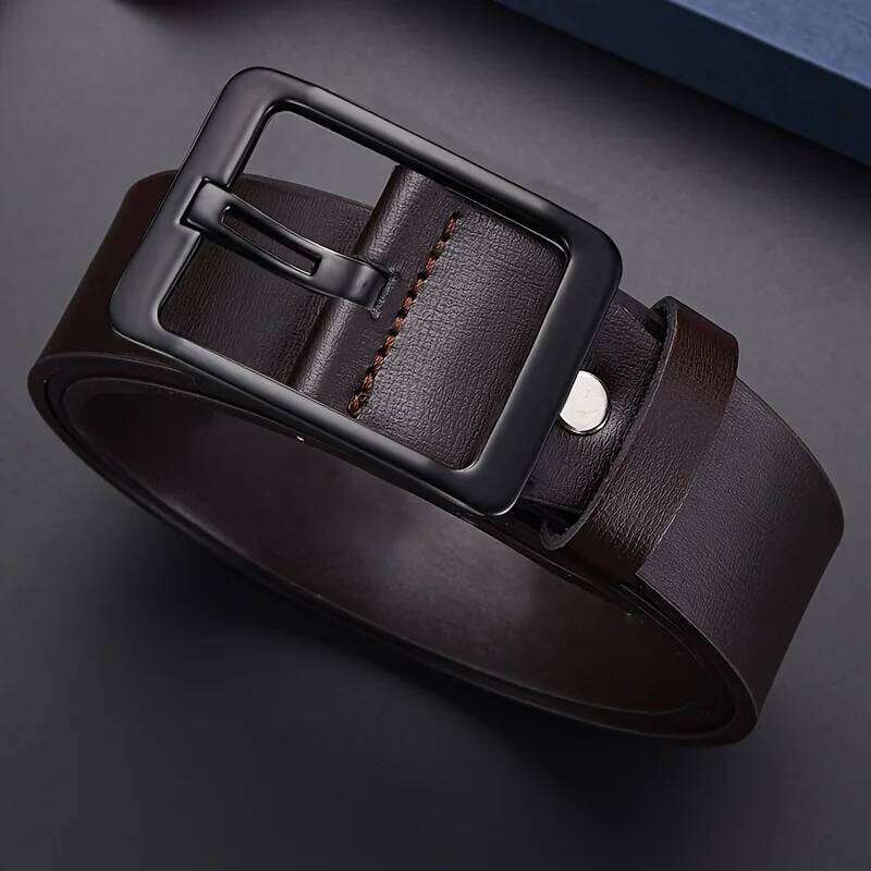 Unique Design For Pin Buckle Simple Fashion Casual Business Belt Trendy Men's Waist Accessories Wholesale Y260225