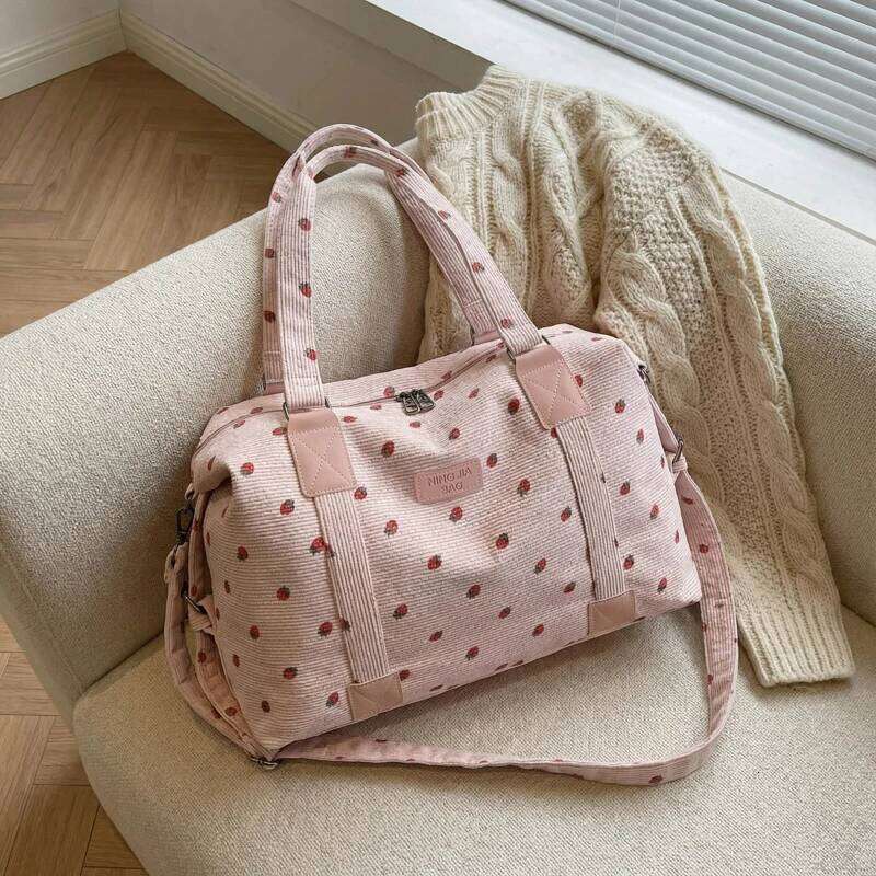 Tote for Women Large Bag Waterproof Lightweight Carry On Personal Item Shoulder Handbag Travel Duffel Y260225