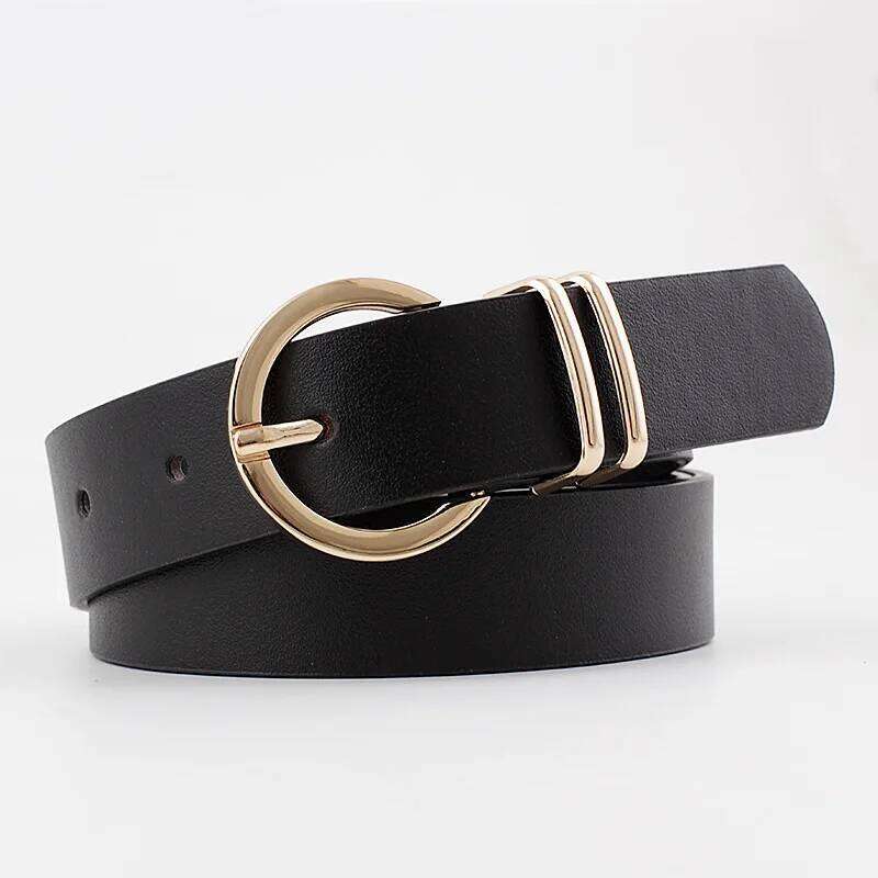 Designer High Quality Female Black Brown White Pink Wild Trouser Women's Belt Cowgirl Western Belts for Women Cintos De Mujer Y260225