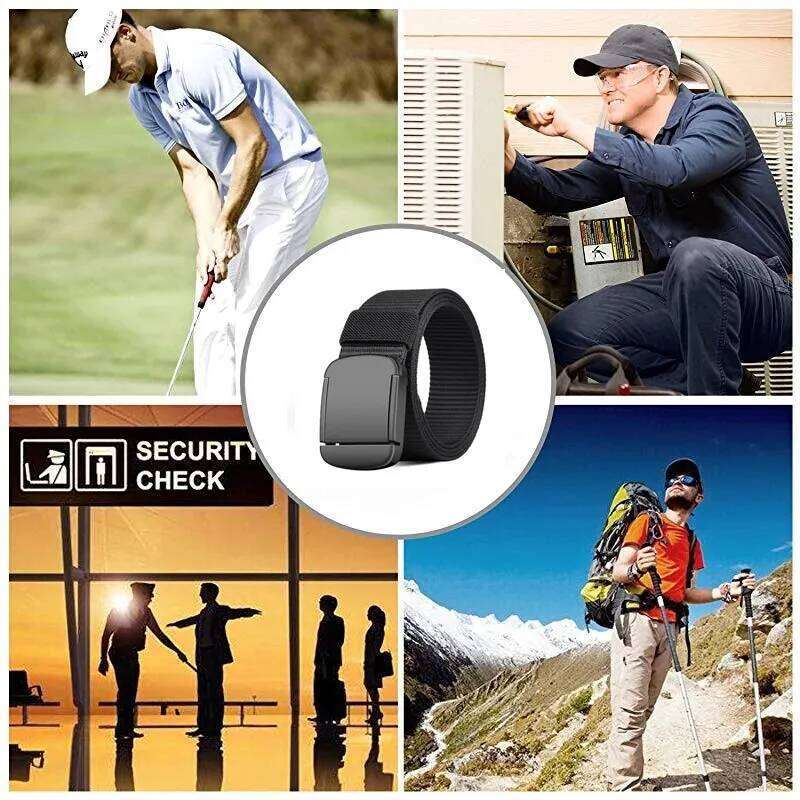 Military Automatic Buckle Nylon Outdoor Hunting Multifunctional Tactical Canvas Belt High Quality Men And WomenBelt Y260225