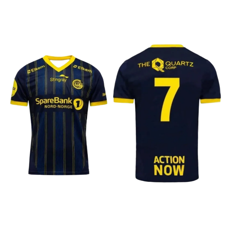 Men's Tracksuits 25/26 Norwegian Bodo Glimt Home T-shirt For Men And Women Away Neutral Sports Training Sports And Leisure Breathable Short Sleev