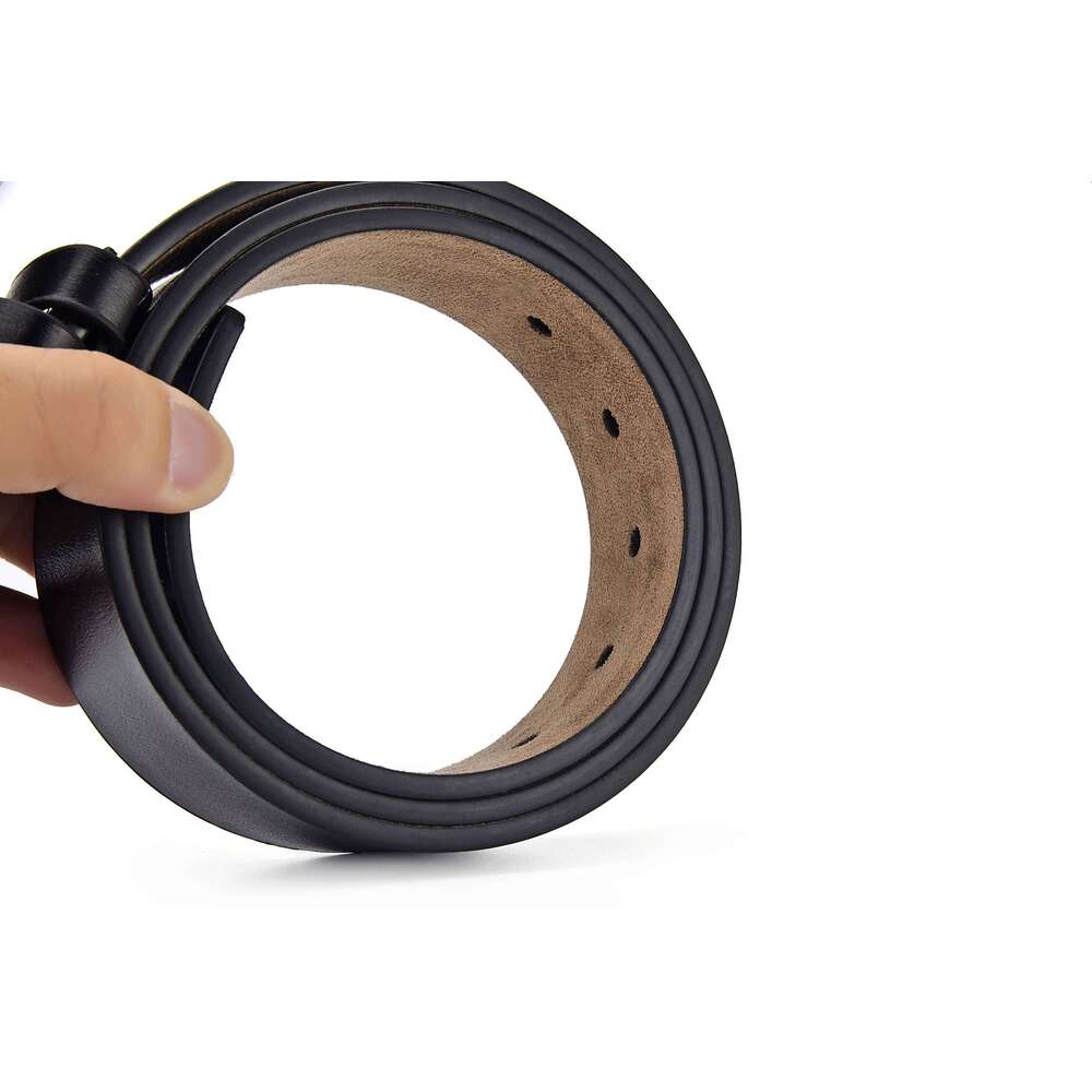 LEONS Buckle Leather Casual Jeans Belt Men High Quality Retro Luxury Male Strap Belts 3 Colors 2023 NEW Y260225