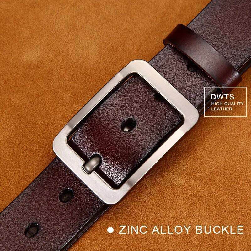 Belt men's needle buckle pants middle-aged youth formal wear business retro casual simple versatile jeans belt Y260225