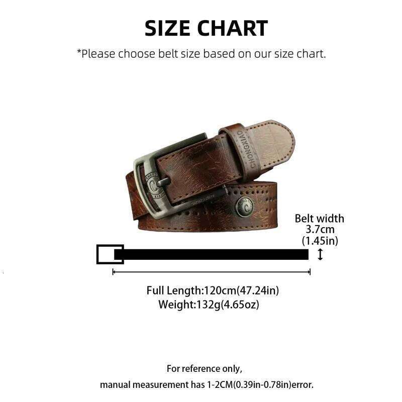 Men's Casual Hollow Rivet Wide PU Leather For New Fashion Strap Male High Quality Jeans Belt Punk Style Y260225