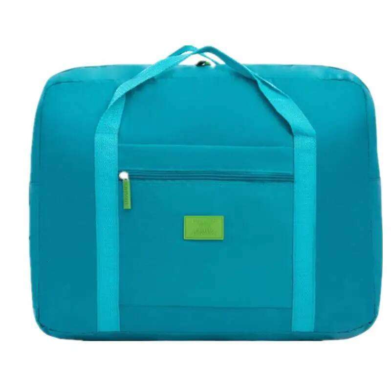 High Capacity Folding Nylon Waterproof Duffel Bag Hand Clothes Organizer Men And Women Travel Storage Y260225