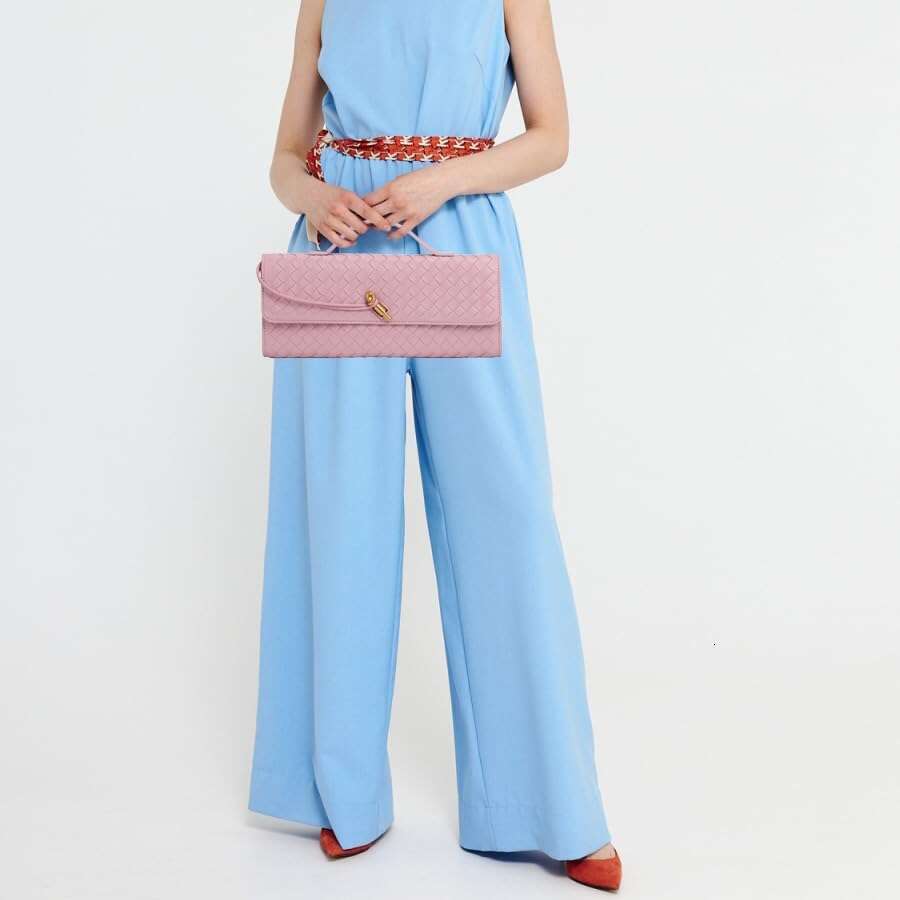 Evening Woven Women Casual Fashion Crossbody Bags Vegan Leather Shoulder Handbag For Cocktail Party Work
