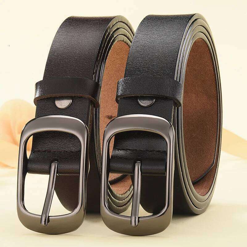 DINISITON New Girls Leather Adjustable Belts Fashion Design Casual Style Jeans Belt Accessories Y260225