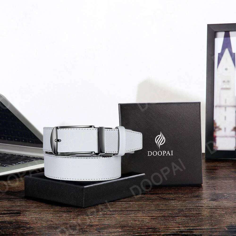 Mens Belts Metal Automatic Buckle Quality Genuine Luxury Leather for Men Famous Brand Belt Wome Y260225