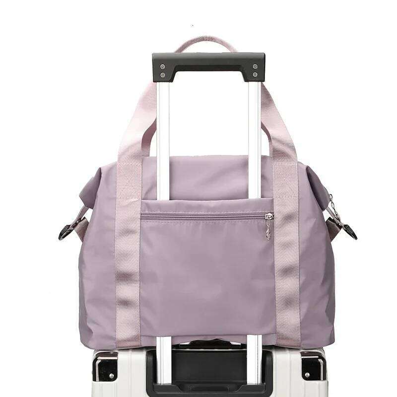 2025 Fahion New Girls Women Nylon Waterproof Handbags Big Size High Capacity Gym Sports Bags With Large Pockets For Travelling Y260225