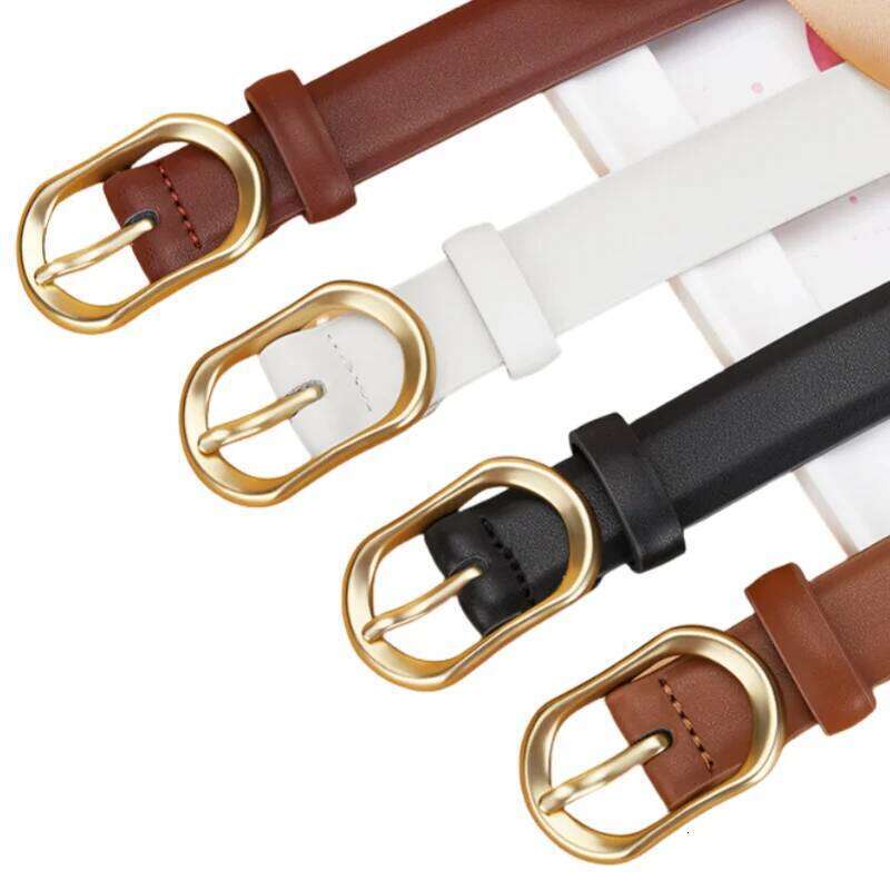 Top Quality Women's Pin Buckle Belt, 95-105cm Genuine Leather with Dress, Jeans Belt for Women Y260225