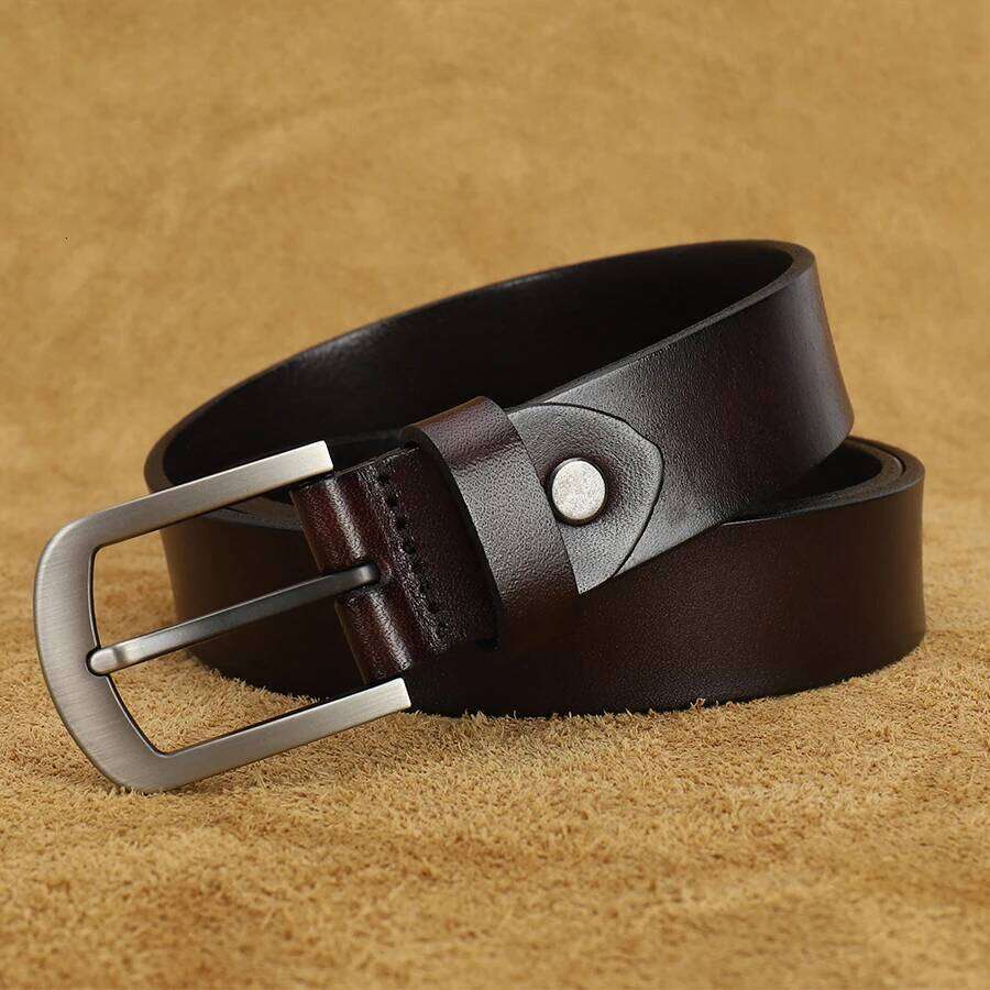 High Quality Fashion Retro Female Belt Genuine Leather Belts For Women Jeans Y260225
