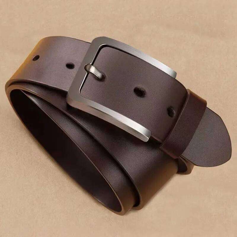 Male Famous Brand Luxury Designer PU Leather Jeans Belts for Men Pin Adjustable Alloy Buckle Waist Straps Belt 105cm 120cm 125cm Y260225