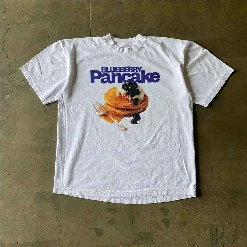 New T Shirt Classic Retro Harajuku Men Women Personalized Letter Print Pattern Top Streetwear High Quality Short Sleeved Couples C260225