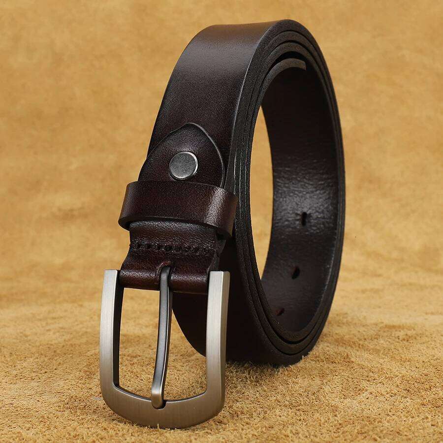 High Quality Fashion Retro Female Belt Genuine Leather Belts For Women Jeans Y260225