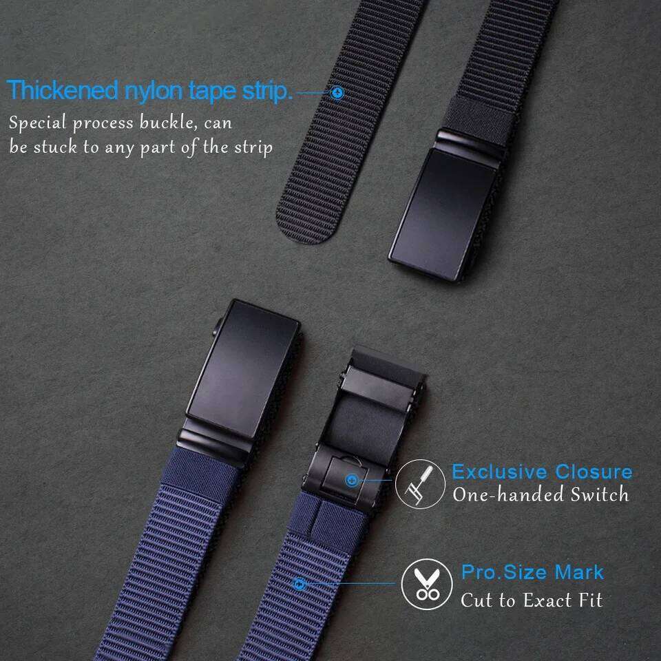 Automatic Buckle Light Comfortable Nylon Military Outdoor Hunting Multifunctional Tactical Canvas Belt High Quality Men Bel Y260225