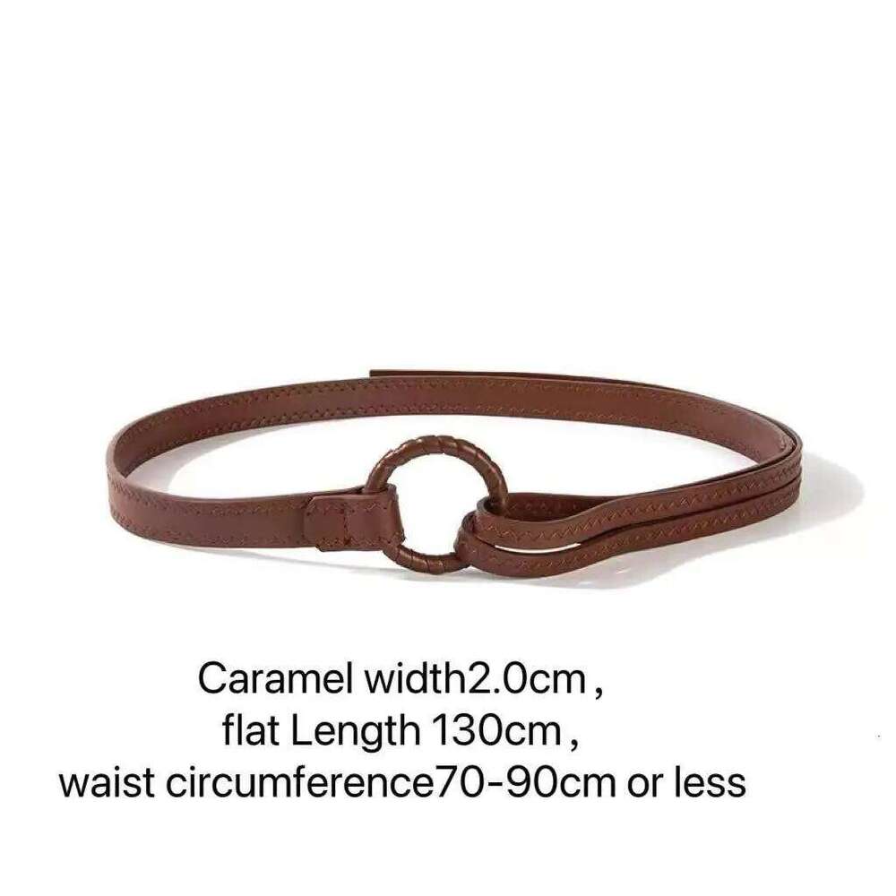 Elegant and fashionable women's waist belt - a variety of colors woven design rope tied luxurious multifunctional belt, ad Y260225