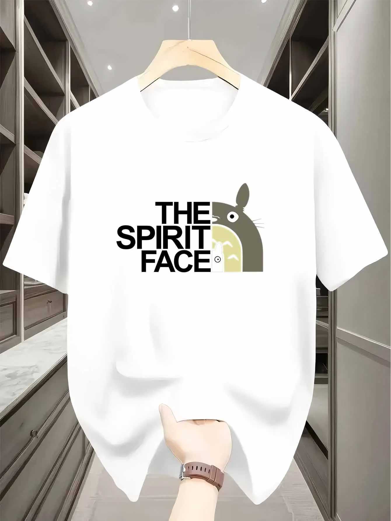 Men's Harajuku Graphic T-Shirt - Summer Casual Short Sleeve O-Neck for Sports & StreetwearT260225