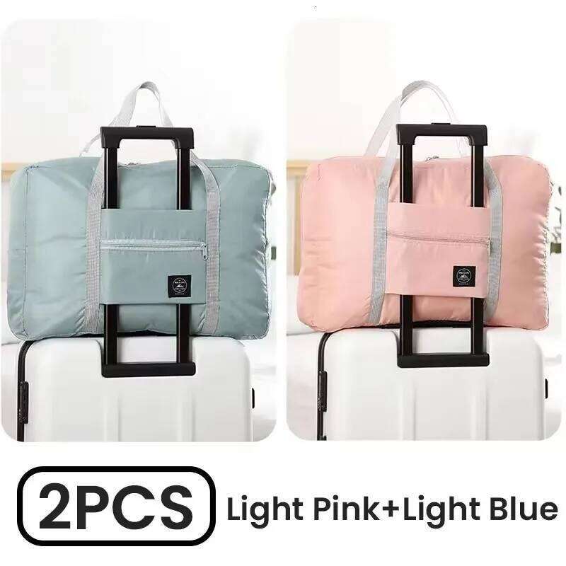 2PCS -Folding bag, suitable for airline carry-on luggage, weekend hospital overnight luggage bag Y260225