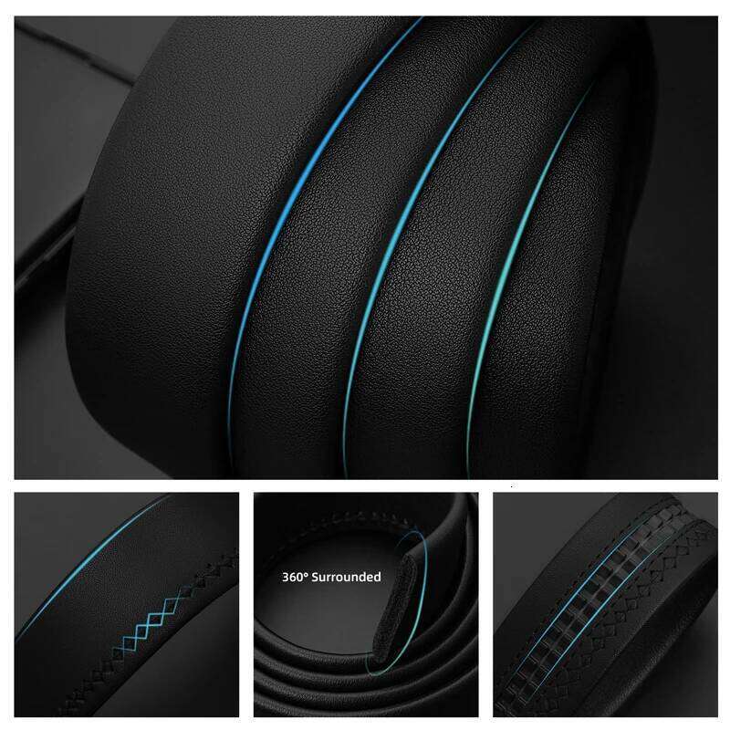 Men's real cowhide automatic young people trend new alloy buckle genuine belt for men Y260225