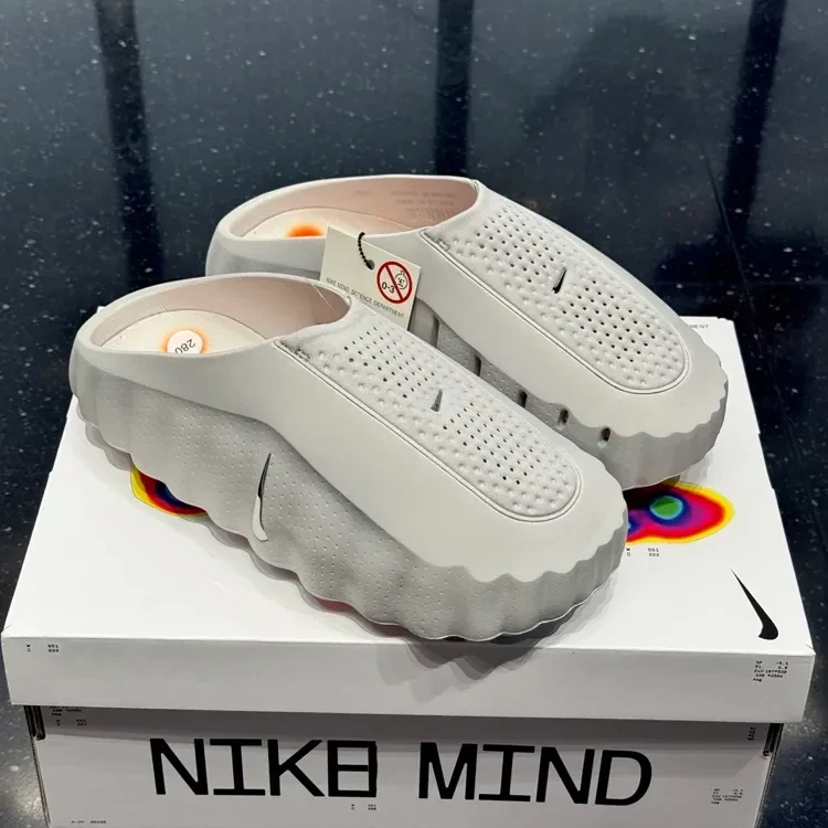 Designer Slippers Mind 001 Slide Desginer Slides Slippers New Tech Comfortable Slipper Bone White Solar Red Black Chrome Light Smoke Grey Summer Fashion Shoes