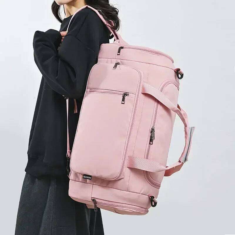 Gym Travel Fitness Sports Handbag Men Women Dry Wet Shoes Pocket Single Shoulder Crossbody Swimming Yoga Backpack Duffel Bag Y260225