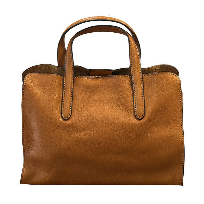 Luxury Shoulder Bags Totes Hobo Spring New Handbag Top Layer Cowhide Women S Casual Versatile Tote Small Genuine Leather Single Crossbody Bag SENYY