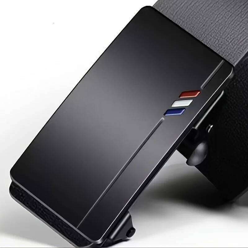 Fashionable Trendy Paired With Casual Pants And Shorts Personality Simple Men's Business Belt Wholesale Y260225