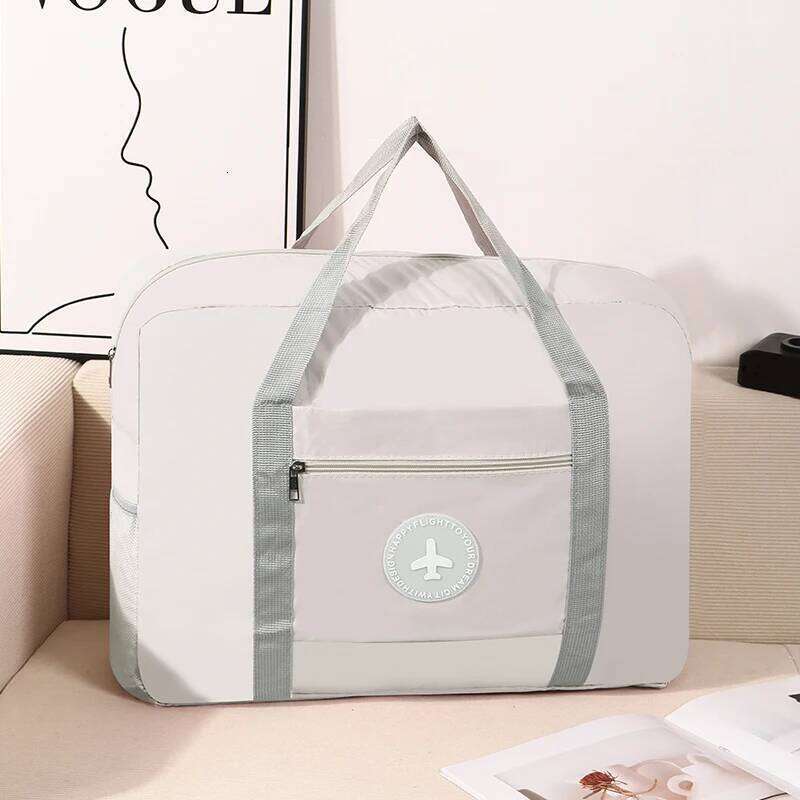 Large-Capacity Handbag Travel; Fashionable Foldable Trolley Luggage Bag; Multifunctional Portable Travel for Men and Women, Fitness Bag Y260225