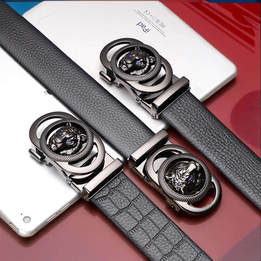 Luxury Designer Male Belts Brand Automatic Buckle Men belts Leather Belt for men Strap for Jeans and Suit pants belt