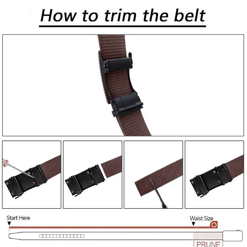 Hot Sale Nylon Breathable Belts for Men Cowboy Designer Outdoor Tactical Military Famous Brand Belt Women Y260225