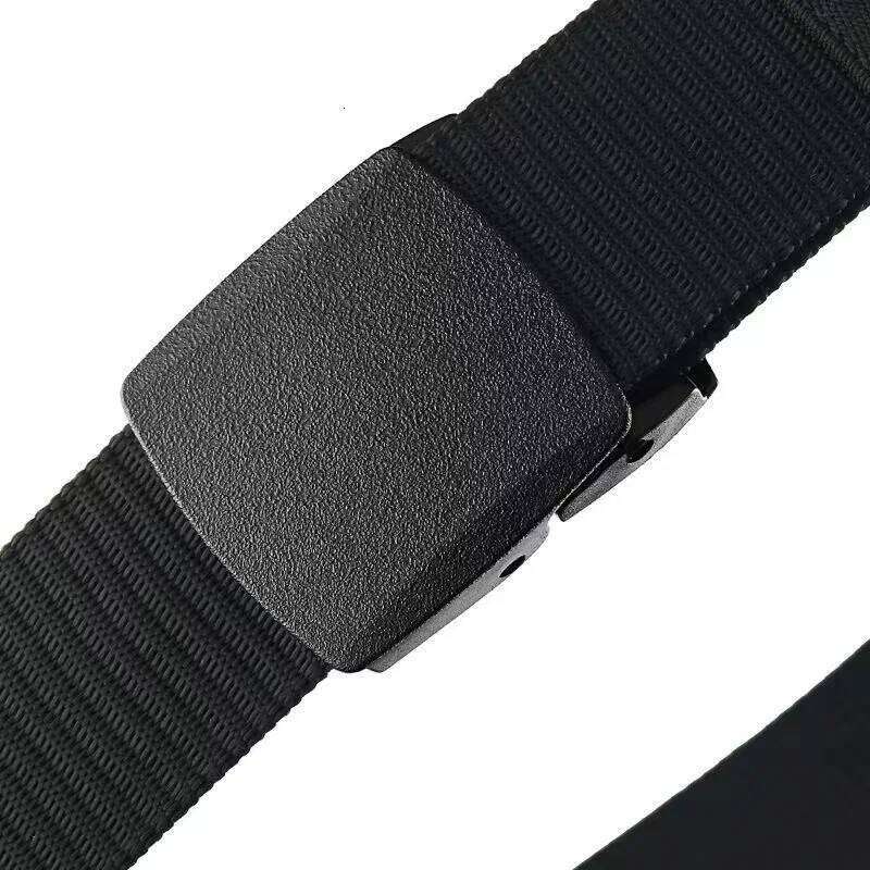 Buckle Nylon Male Army Tactical Belt Mens Military Waist Canvas Belts Cummerbunds High Quality Strap Automatic Bu Y260225