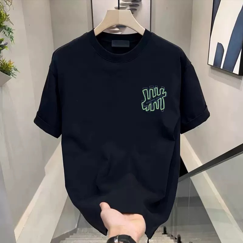 2026 New Design Men's Short-sleeved T-shirt For Outdoor Fashion, Casual, Business, Luxury, High-end, Versatile And Basic Round-neck Shirt Top