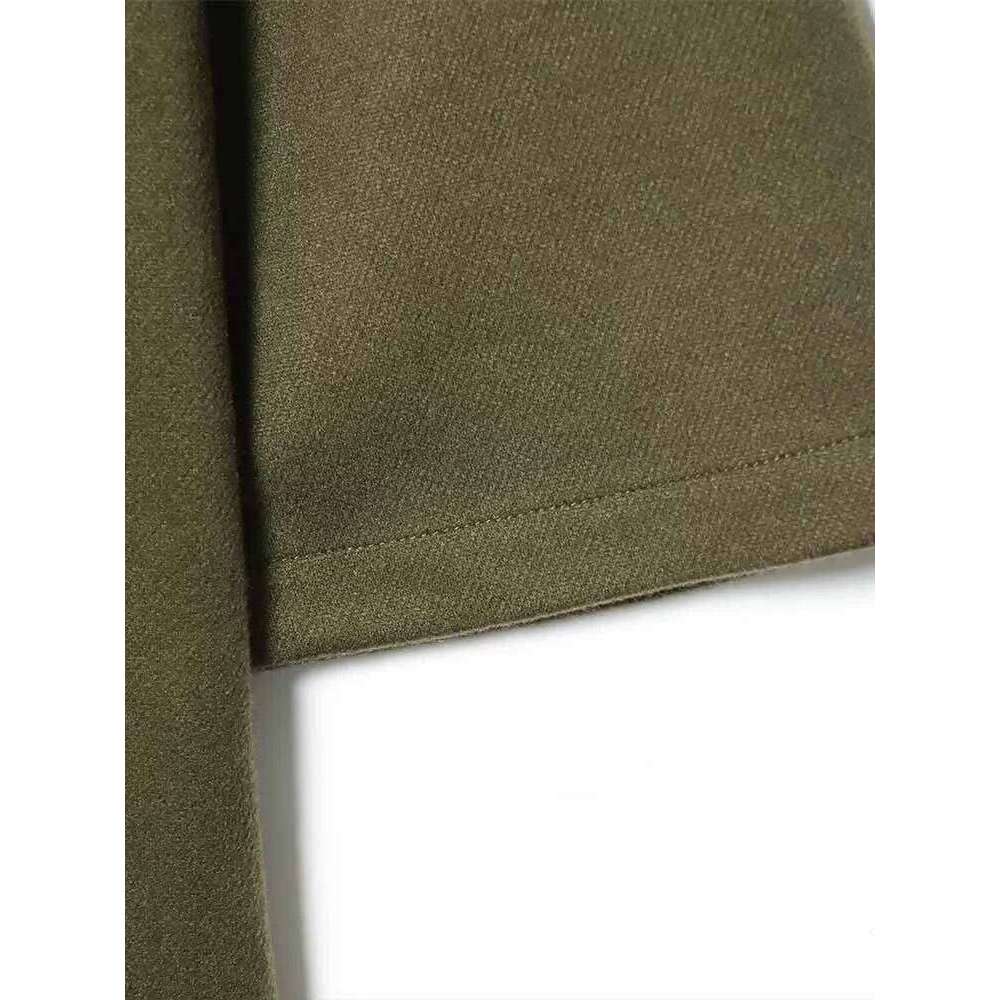 European and American style winter new fashion trendy simple women's slim-fit short-sleeved soft fabric dress with belt XJ260225