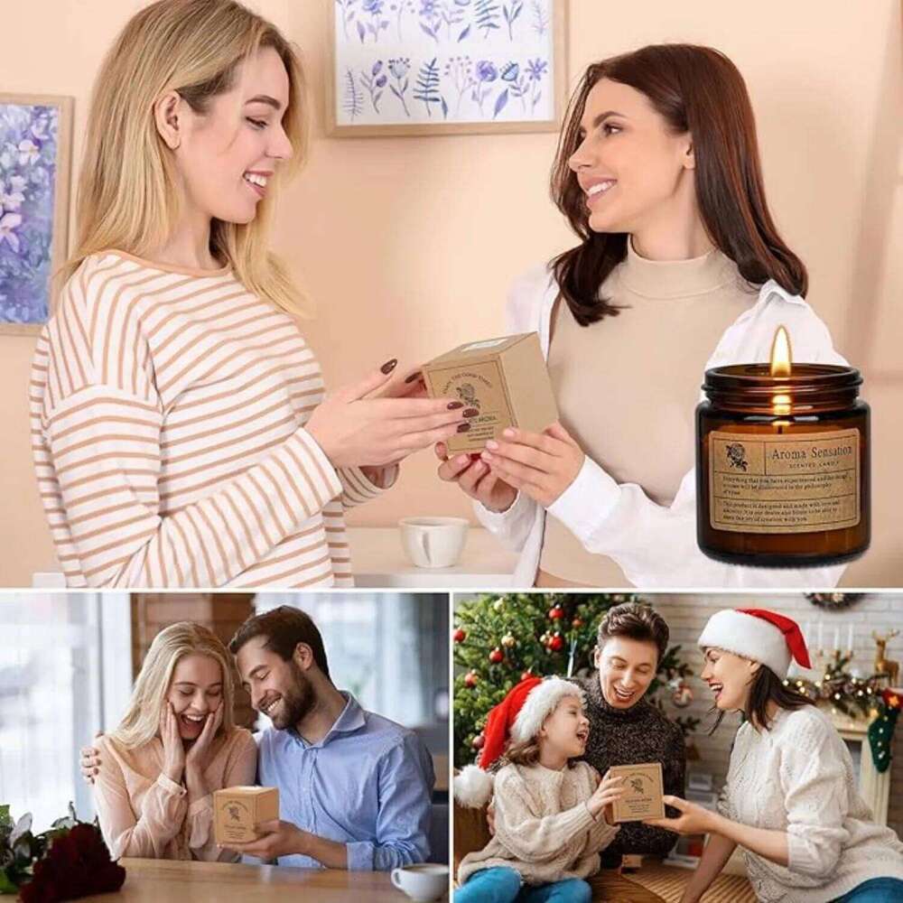 Small cup,Brown cup smokeless romantic fragrance jar scented candles, glass candle cups H260225