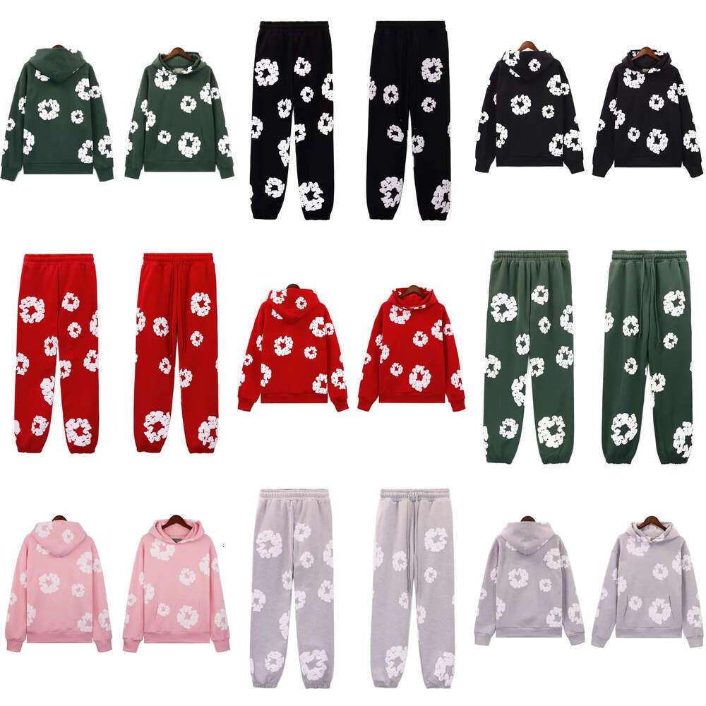 denimlys tearshoodies New Designer Mens And Womens Deimn Tears Hoodie Tears Style Kapok Washed Straight Varsity Tidal Print Sweater Deminlys Tears Fashion acc