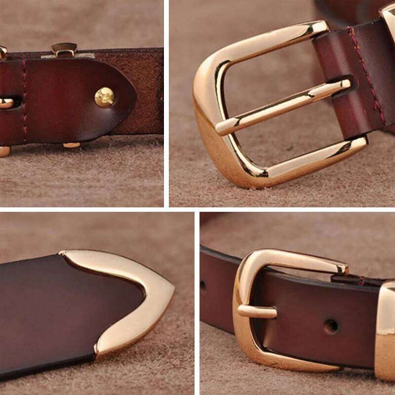 MEDYLA Women's Casual All Match Brief Genuine Leather Women Strap Pure Color Belts Top Quality Jeans Belt L27 Y260225