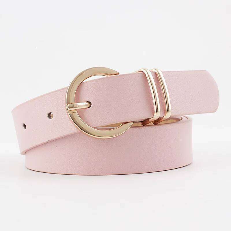 Designer High Quality Female Black Brown White Pink Wild Trouser Women's Belt Cowgirl Western Belts for Women Cintos De Mujer Y260225