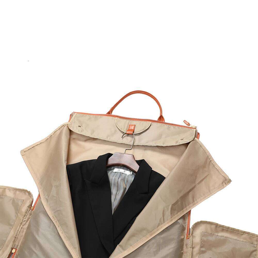 Fashion Large PU Folding Suit Storage Bag Women High Capacity Luggage Handbag Travel Sport Outdoor Multi Function Organizer Y260225