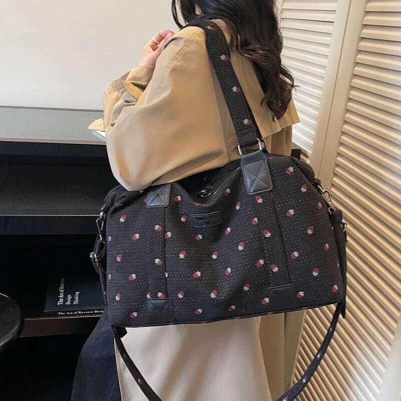 Tote for Women Large Bag Waterproof Lightweight Carry On Personal Item Shoulder Handbag Travel Duffel Y260225