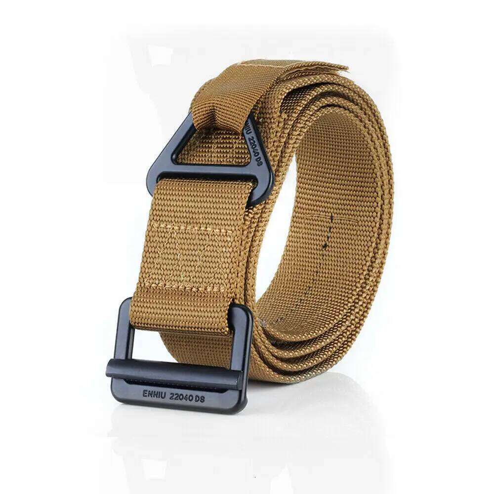1pc Nylon Tactical Belt Multifunction Military Training Canvas Outdoor Sport Hunting and Fishing Casual Belts Y260225