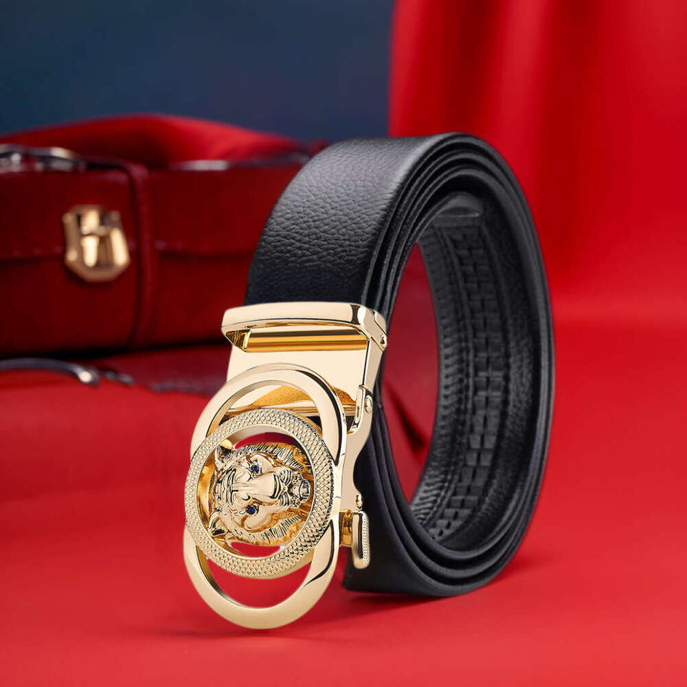 Luxury Designer Male Belts Brand Automatic Buckle Men belts Leather Belt for men Strap for Jeans and Suit pants belt