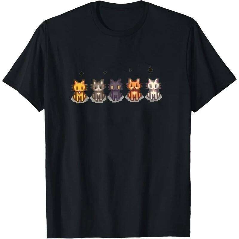 Christmas T-shirt Stardew Valley Shirt Funny Woman T-Shirt Cartoon Graphic T Shirts Men's Tees Promo Clothes C260225
