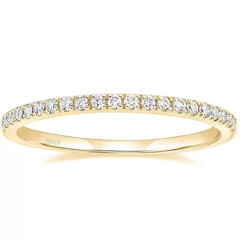 DEZO 3/4cttw All Moissanite Wedding Ring Set For Her Cushion Cut Engagement Ring for Women S925 Silver VVS D Color GRA Certifica