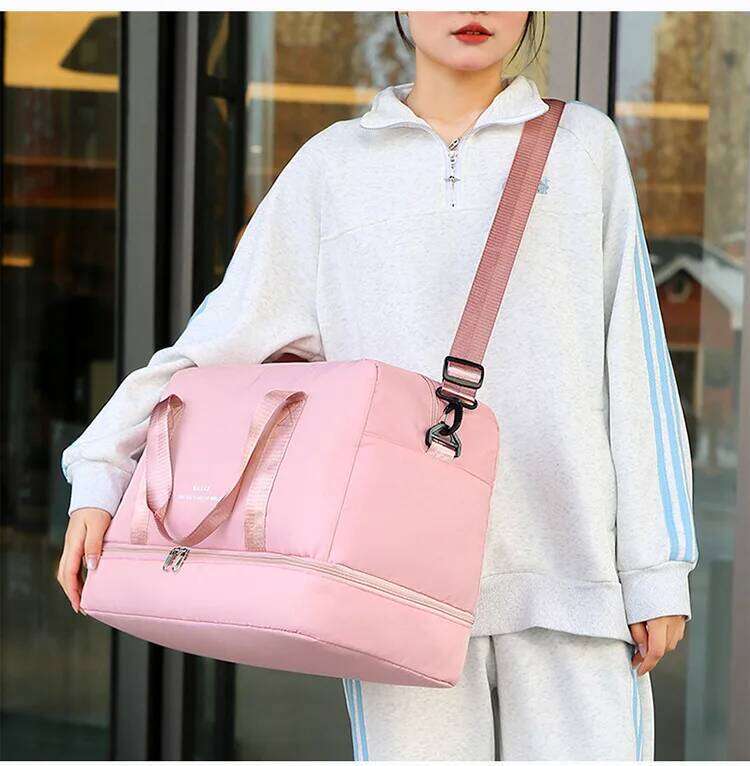 Travel Bag Large Capacity, High-end Feel, Set with A Suitcase, Independent Shoe Compartment, Can Be Carried By Hand Y260225