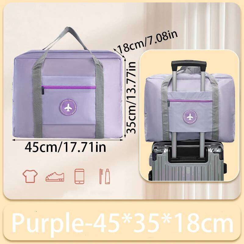 Large Capacity Travel Foldable, Lightweight And Multifunctional Airplane Luggage Bag, Portable Moving Storage Bag Y260225